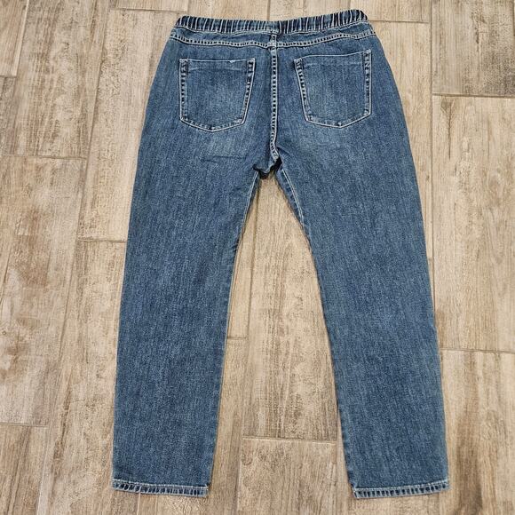 One Teaspoon Jeans womens Size L Shabbies Drawstring Boyfriend Jogger Relaxed - Picture 7 of 11